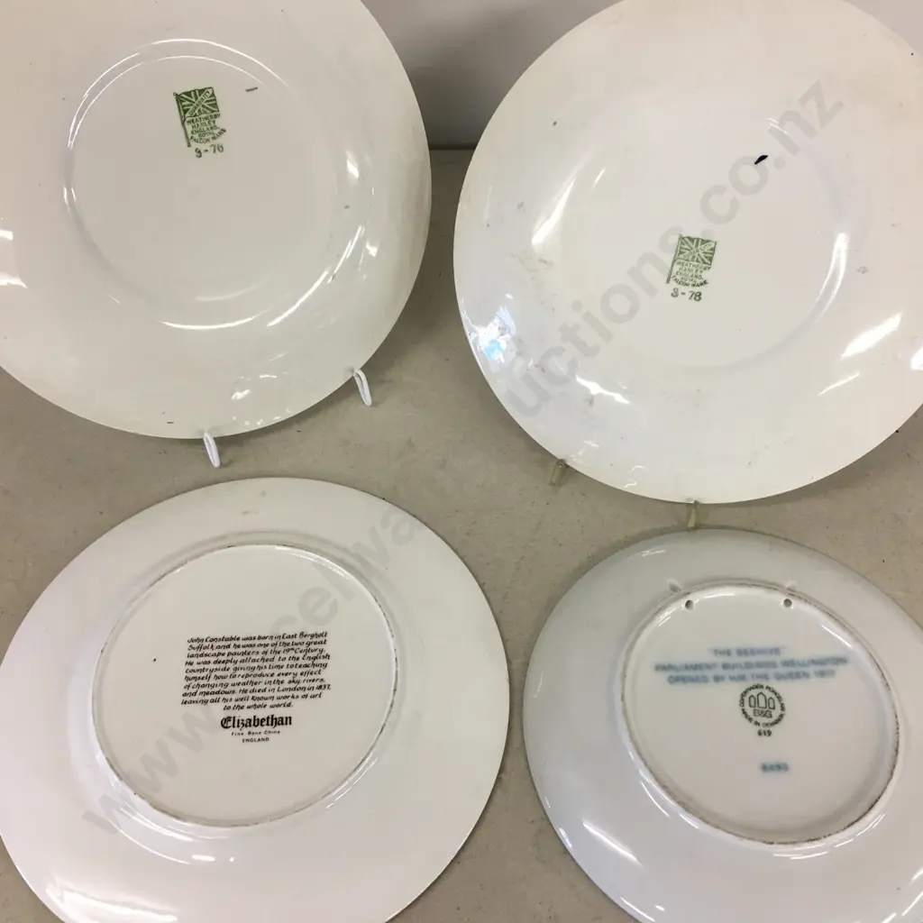Assorted Plates Including Falcon Ware, Elizabethan & B & G Image 1++